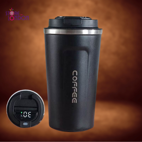 TermoLuxe™ Mug térmico con pantalla LED