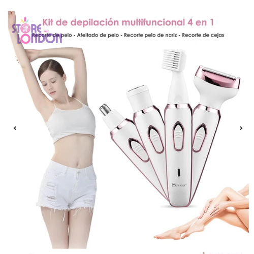 FemTrim™ Afeitadora Eléctrica Femenina 4 En 1